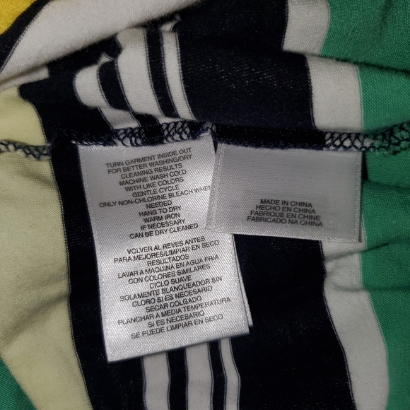 Striped, short sleeved maxi dress - Picture 6 of 9